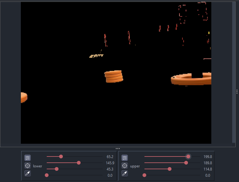 Woo! We are filtering the rings!